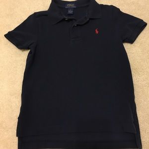 Boys Navy Polo size 5.